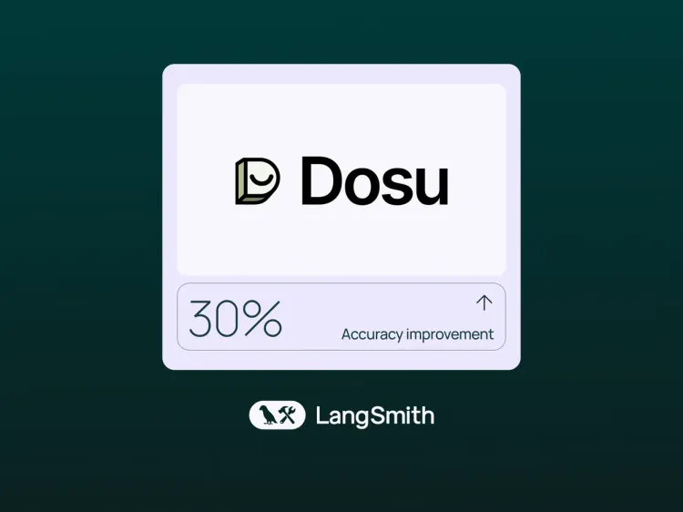 How Dosu Used LangSmith to Achieve a 30% Accuracy Improvement with No Prompt Engineering